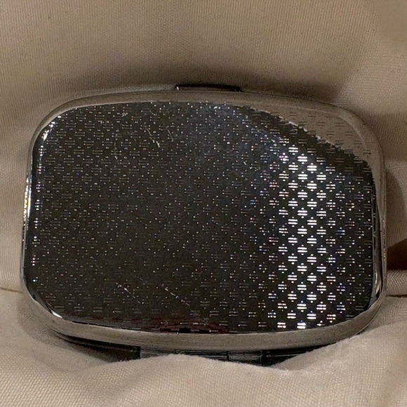 Mixed Tape Retro Cool Travel Pill Box 2 Compartment Medicine Pill Case NEW - Picture 4 of 5